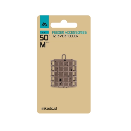 Koszyczek zanętowy - T2 RIVER FEEDER -rozm. M - 100g -1szt
